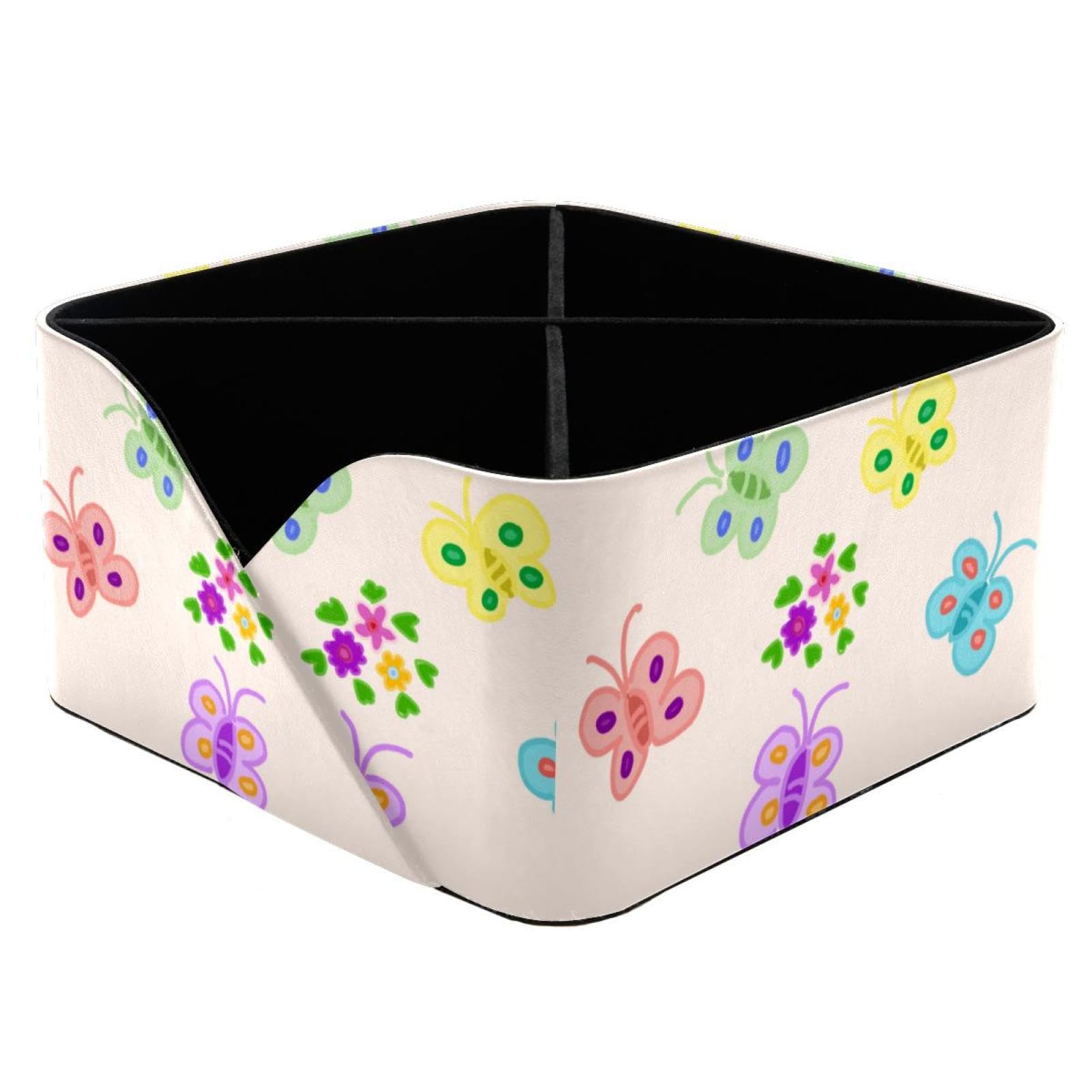 Boîte de rangement papillon colorée pour organiser vos accessoires du quotidien