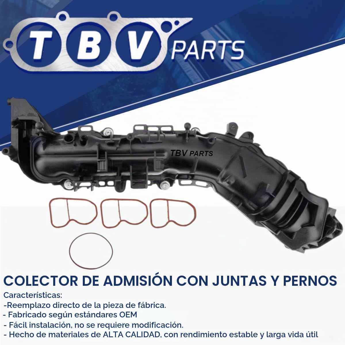 Colector De Admision D F55 F56 B37 11618513855 8593972 11618593972 11618596905 8596905 Modulo Colector de Admision para X1 F48 16D 2014, X2 F39 16D 2018
