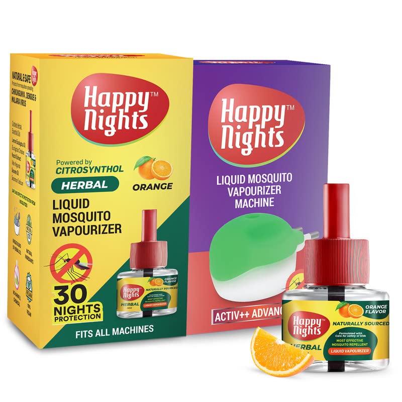 See full amazon price history chart for Happy Nights Strawberry Mosquito Repellent Orange Eucalyptus Oil Based Liquid Vaporizer With Machine | Long-lasting Refill | Safe for Kids | Indoor 100% Protection from Mosquitoes Combo Pack (1 Refill (45ml) + Machine) Happy Nights Strawberry Mosquito Repellent Orange Eucalyptus Oil Based Liquid Vaporizer With Machine | Long-lasting Refill | Safe for Kids | Indoor 100% Protection from Mosquitoes Combo Pack (1 Refill (45ml) + Machine) (B0BCKSSKJ2) Amazon Price History, Amazon Price Tracker