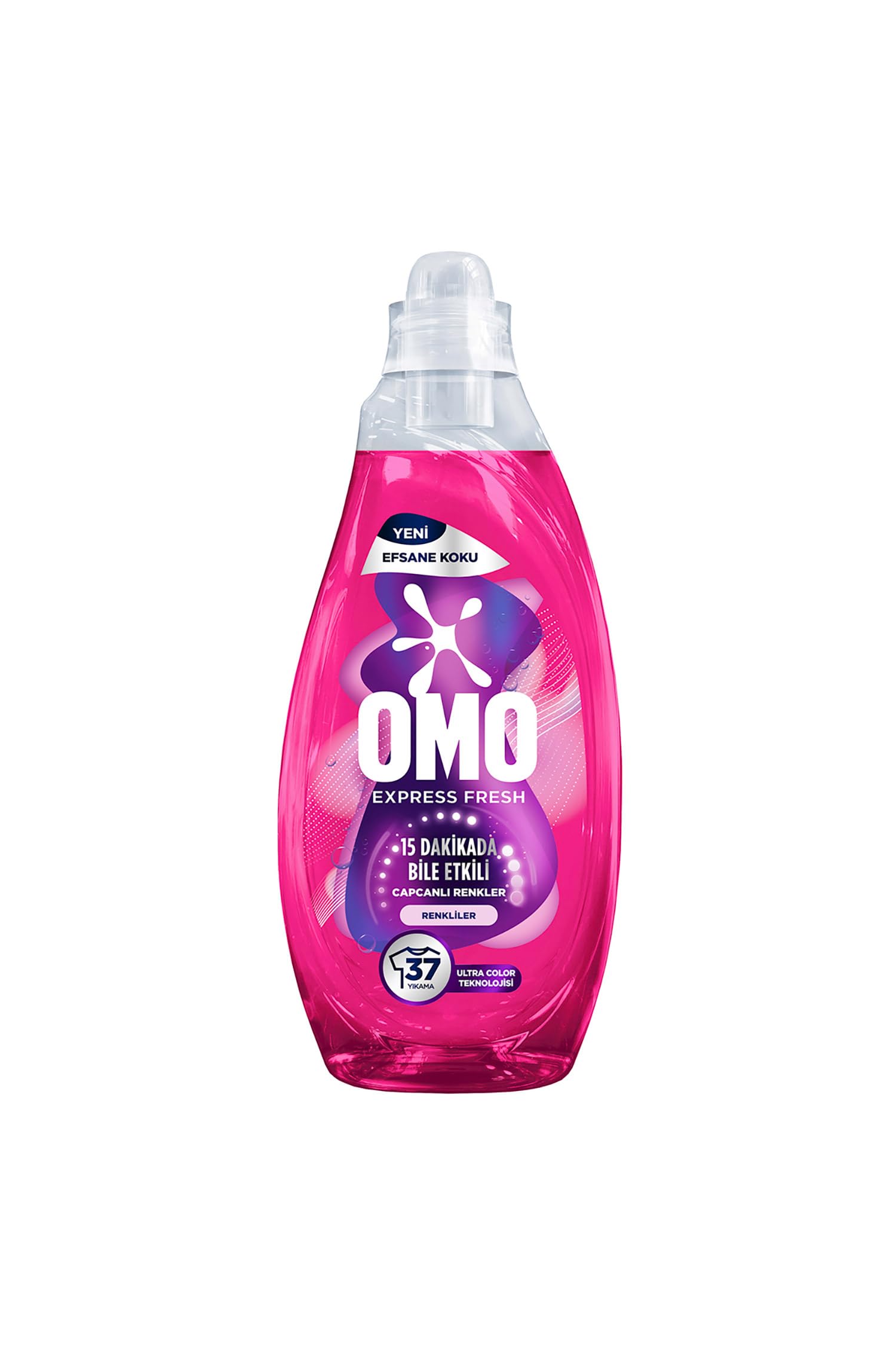 OMO Express Fresh Capcanlı Renkler Renkliler İçin Sıvı Çamaşır…