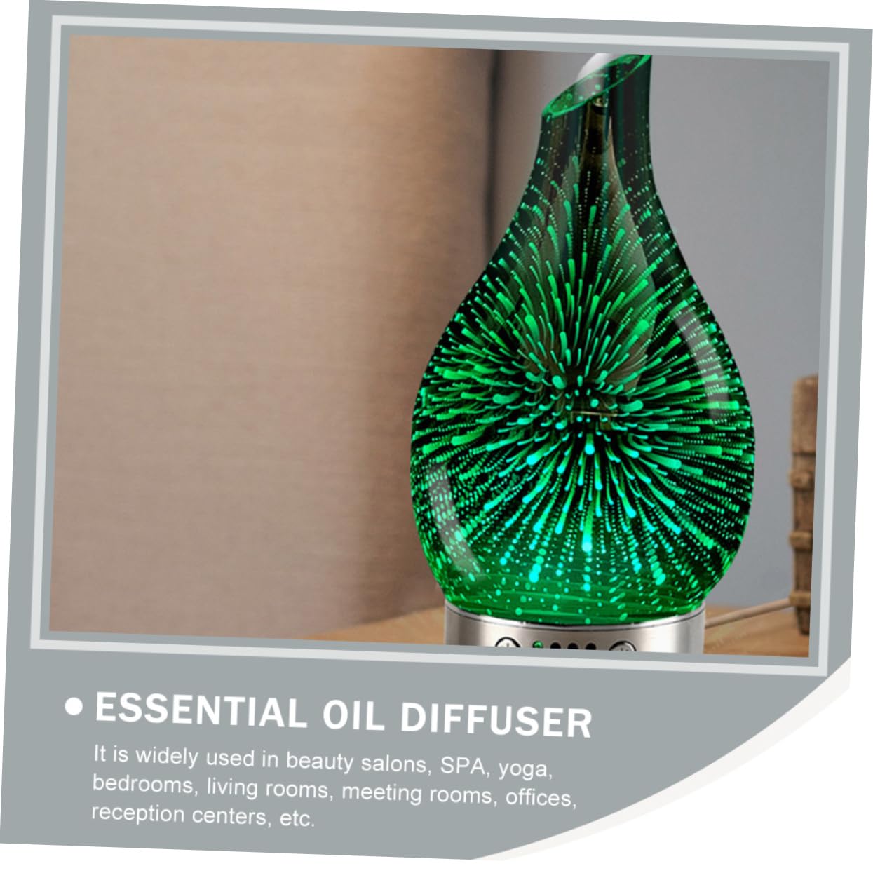 Difusor de Aroma para Hogar Capacidad Menor a 1 L, Atomización Fina y Protección contra Falta de Agua Adecuado para Salas y SPA