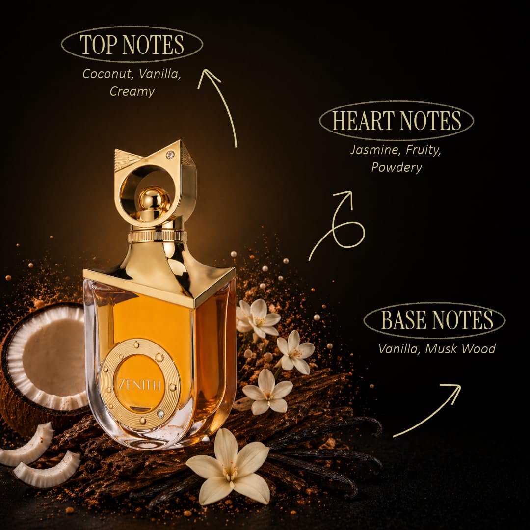 RiiFFS PARFUMS Zenith Extrait De Parfums - Fragancia de lujo para hombres y mujeres, aroma de larga duración, aceite de perfume premium, ideal para ocasiones especiales, unisex