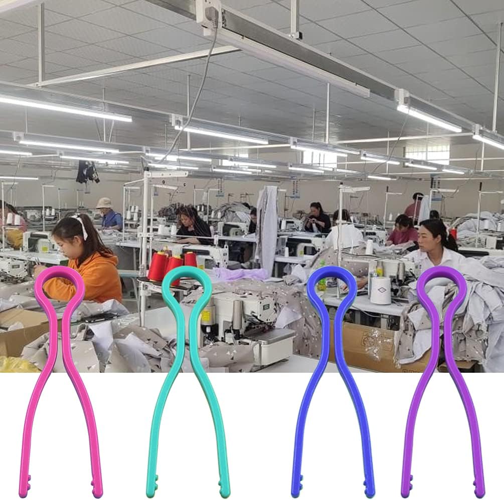 50PCS Bobbin Thread Holder Sewing Machine Spool Finishing Clamp for