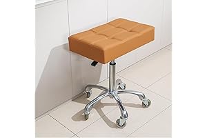 Kaleurrier Rolling Stools Swivel Chair Counter Bar Fully Assembled 500lbs Heavy Duty...