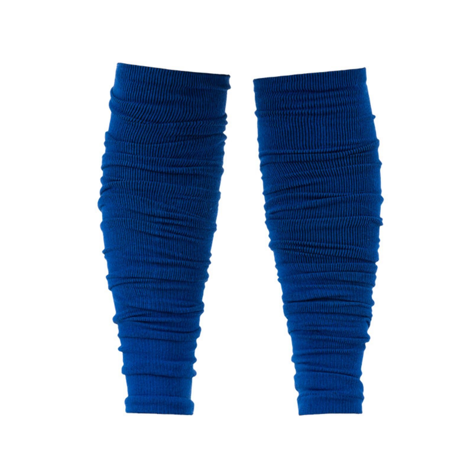 merishopp Extended Long Stacked Leg Sleeves Moisture-Wicking Extended Long Sport Calf Sleeve Scrunch Tackle Sock Sleeve High Elasticity, Blue, Kids-picture-2