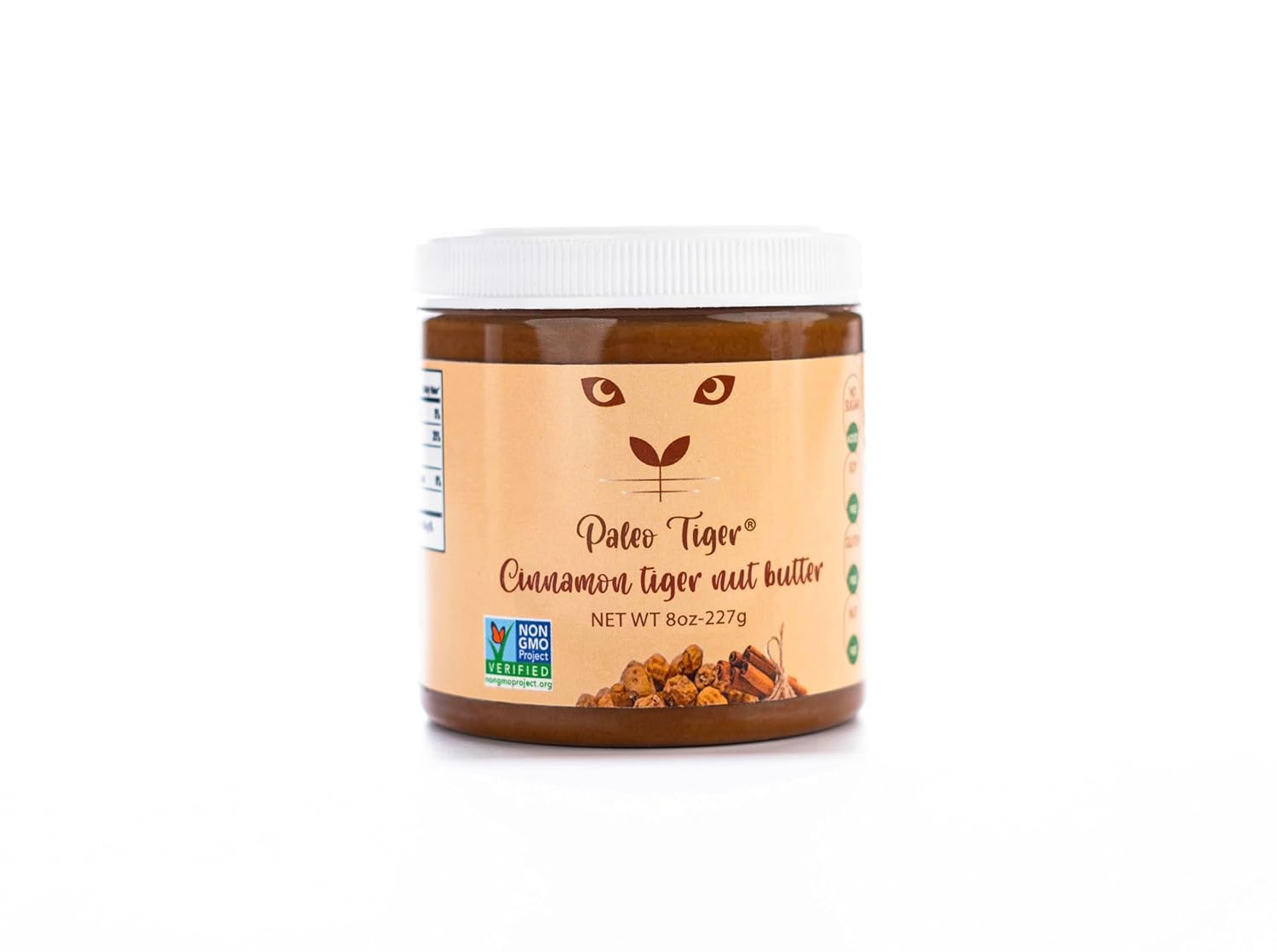 Mantequilla de Chufa con Canela Paleo Tiger 8 oz