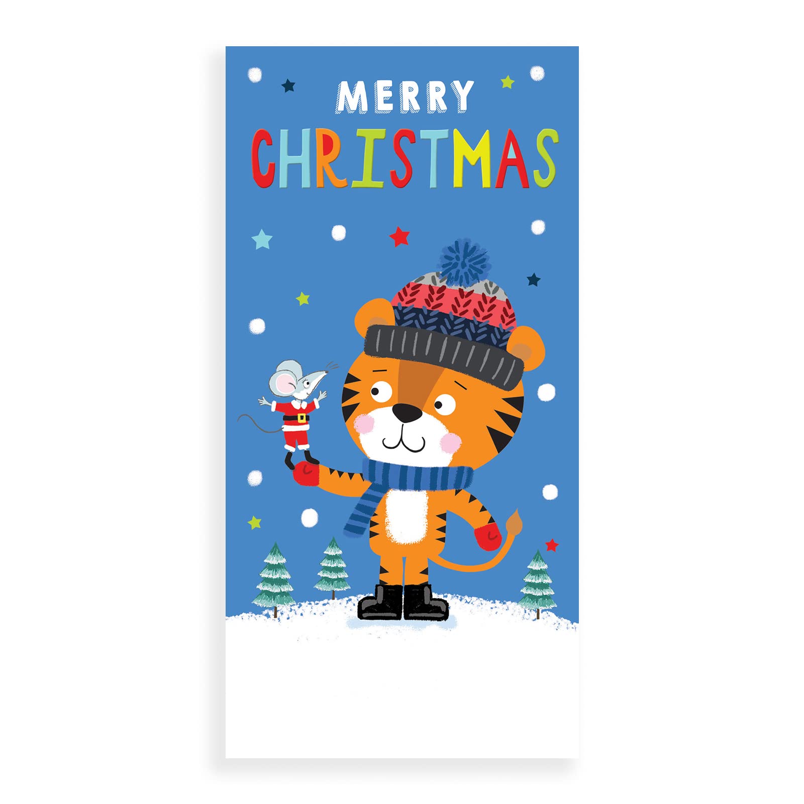 Christmas Money Wallet Open Card