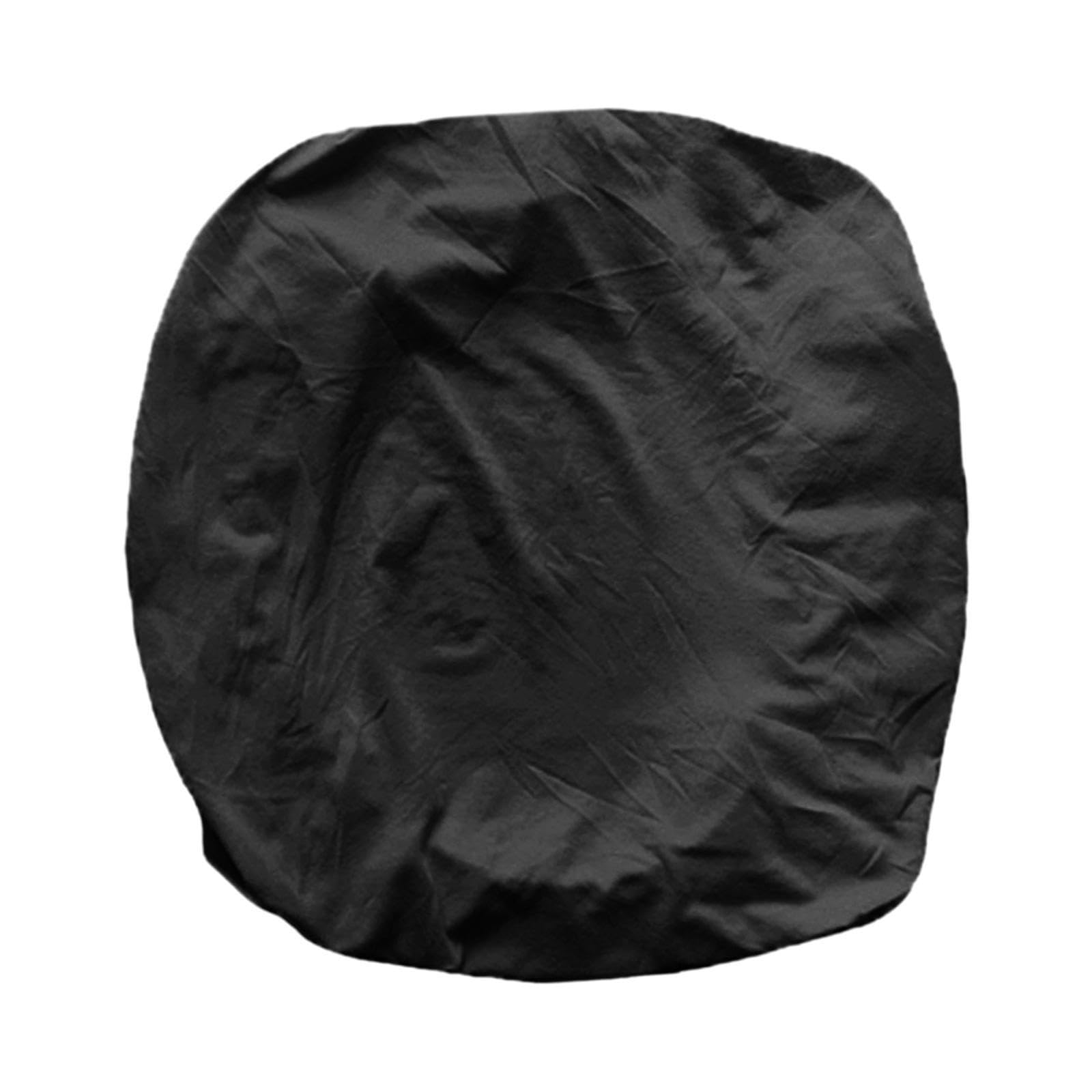 Mophrati Black Elegant Washable Chair Slipcovers Offering Dust While Adding Modern To Decor Stain Chair Dining Room Covers Dustproof Seat Slipcover, 38-48Cm