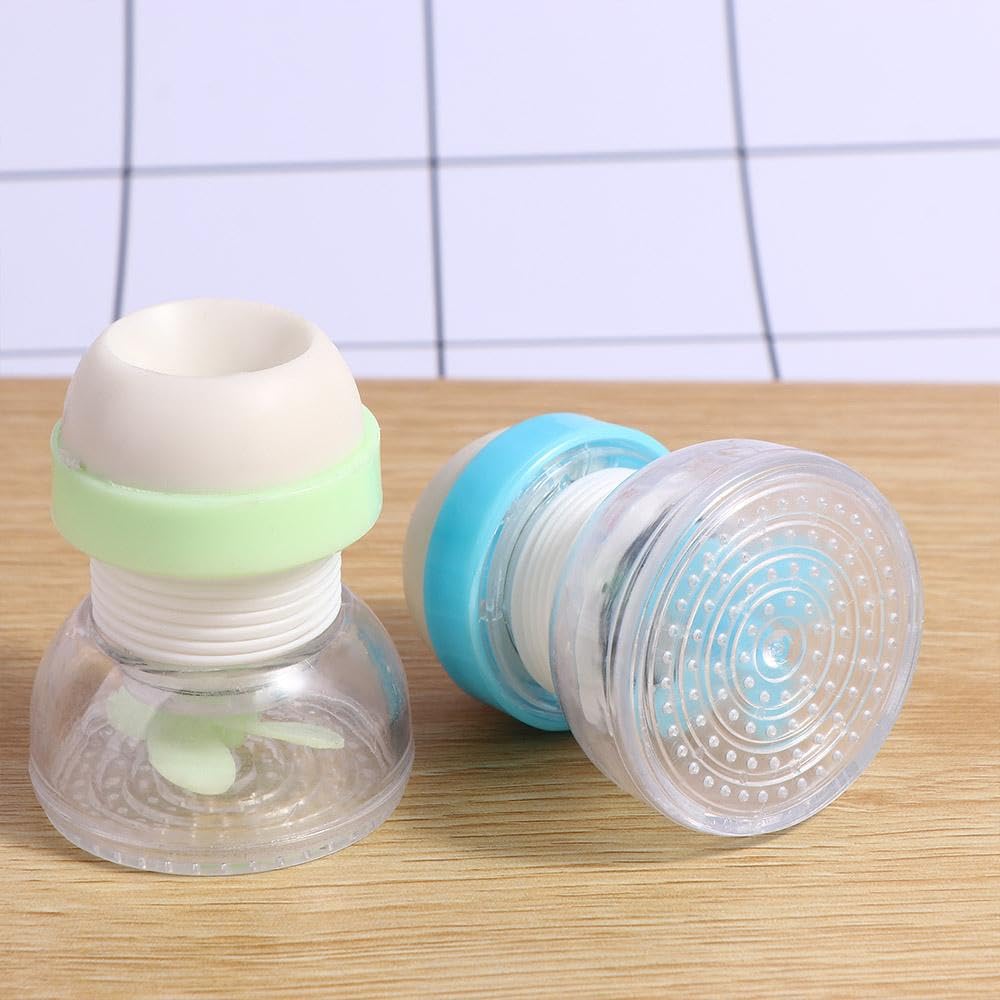 3 Pcs 360 Rotatable Faucet Nozzle Water Filter Adjustable Faucet Nozzle Adapter Household Faucet Extender Water Filter for — view 4