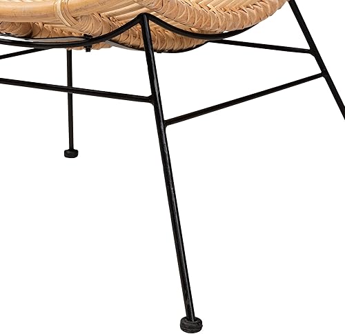 Miniatura 8 de Baxton Studio Silla Colorado, marrón natural