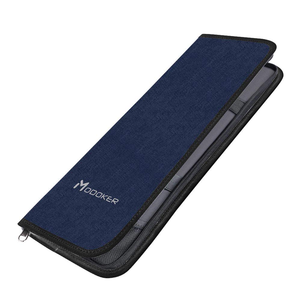 Modoker Tie Case Organizer for Travel, Holds 4-6 Ties
