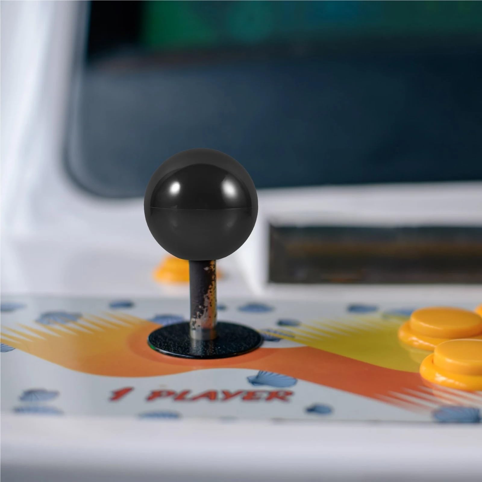 Console Con Maniglie A Bilanciere Con Testa A Sfera M6 Da 24 Pezzi | Kit arcade riutilizzabile in plastica liscia for controller di ricambio