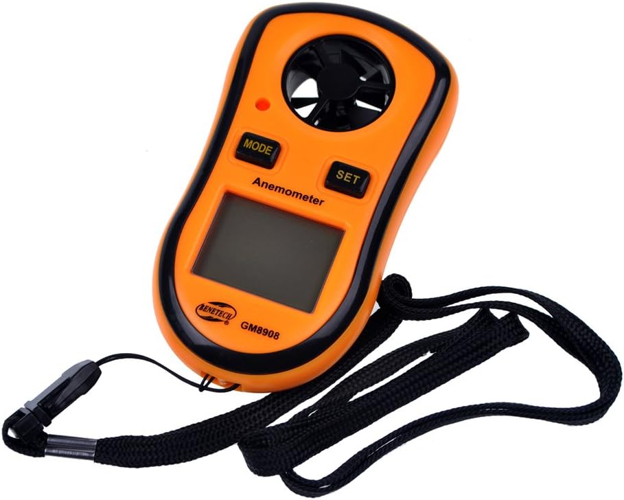 Wind Speed Anemometer Windmeter RC Glider, Plane, Paraglider. Powerkite Sailing