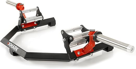 Open Hex Trap Bar, Specialty Barbell with Rotating Tri-Grip Handles in 30mm, 38mm, and 45mm, Fits Bumper Plates and Weight Plates with 2" Insert