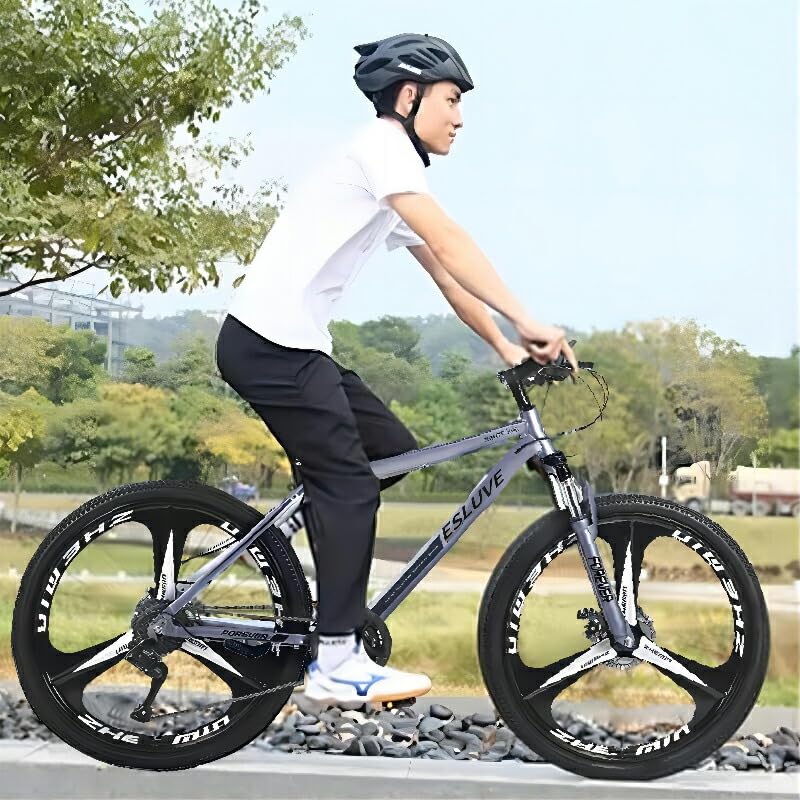 【26インチ】 ロードバイク 21段変速 シマノ製ギア搭載 軽量フレーム ロードバイク 700c シマノ 軽量スチールフレーム 21段変速機搭載 前輪