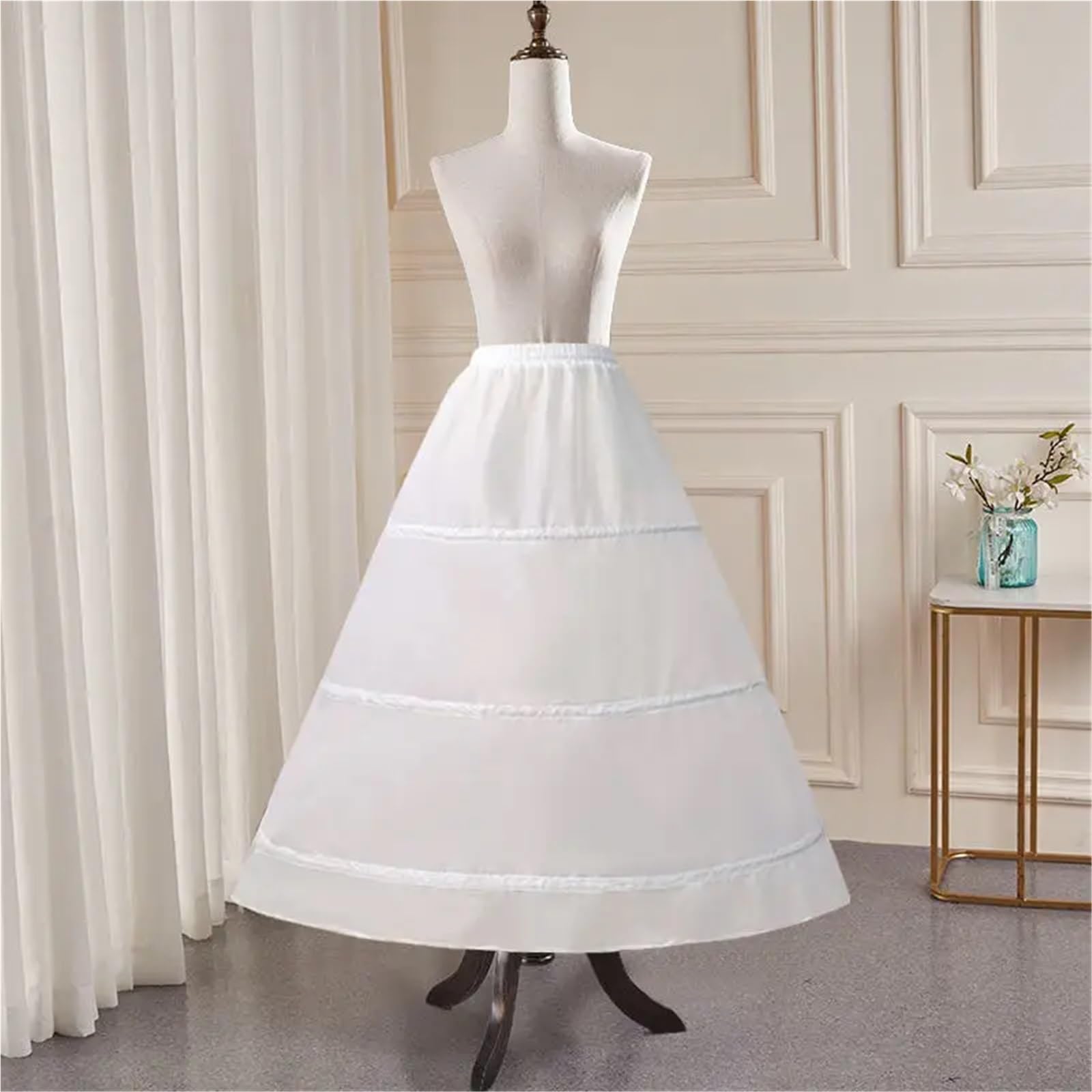 Jupons de mariée Blancs Grande Taille 3/4/6/8 cerceaux, Accessoires for Robe