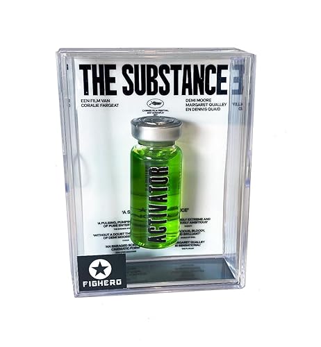 FIGHERO The Substance Activator Serum Vial Bottle with Display Collectable Box