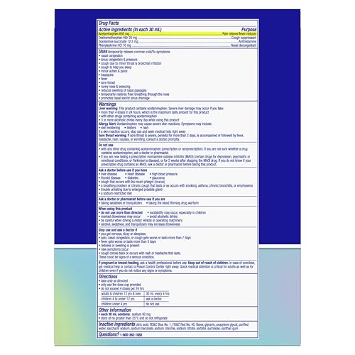 image for Vicks NyQuil SEVERE Cold, Flu, and Congestion Medicine, 2x12 fl oz Twi