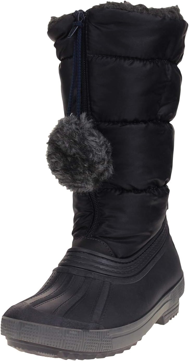 PAJAR FAY Womens Tall Insulated Waterproof Winter Snow Boot, Navy, 9