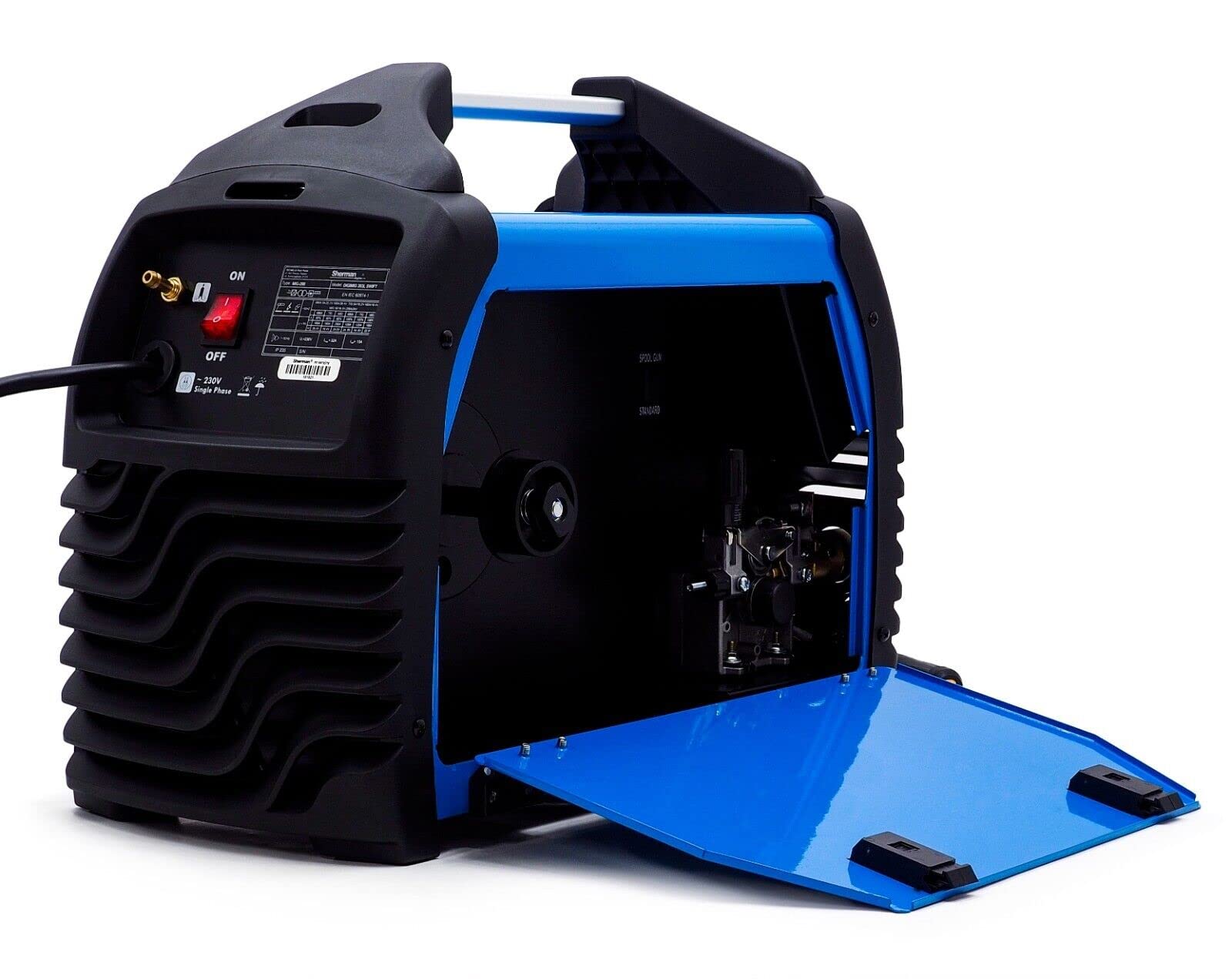 Sherman™ DIGIMIG 203L SWIFT MIG/MAG Soldador TIG 200 Amp LCD Soldadura sinergia 3 en 1