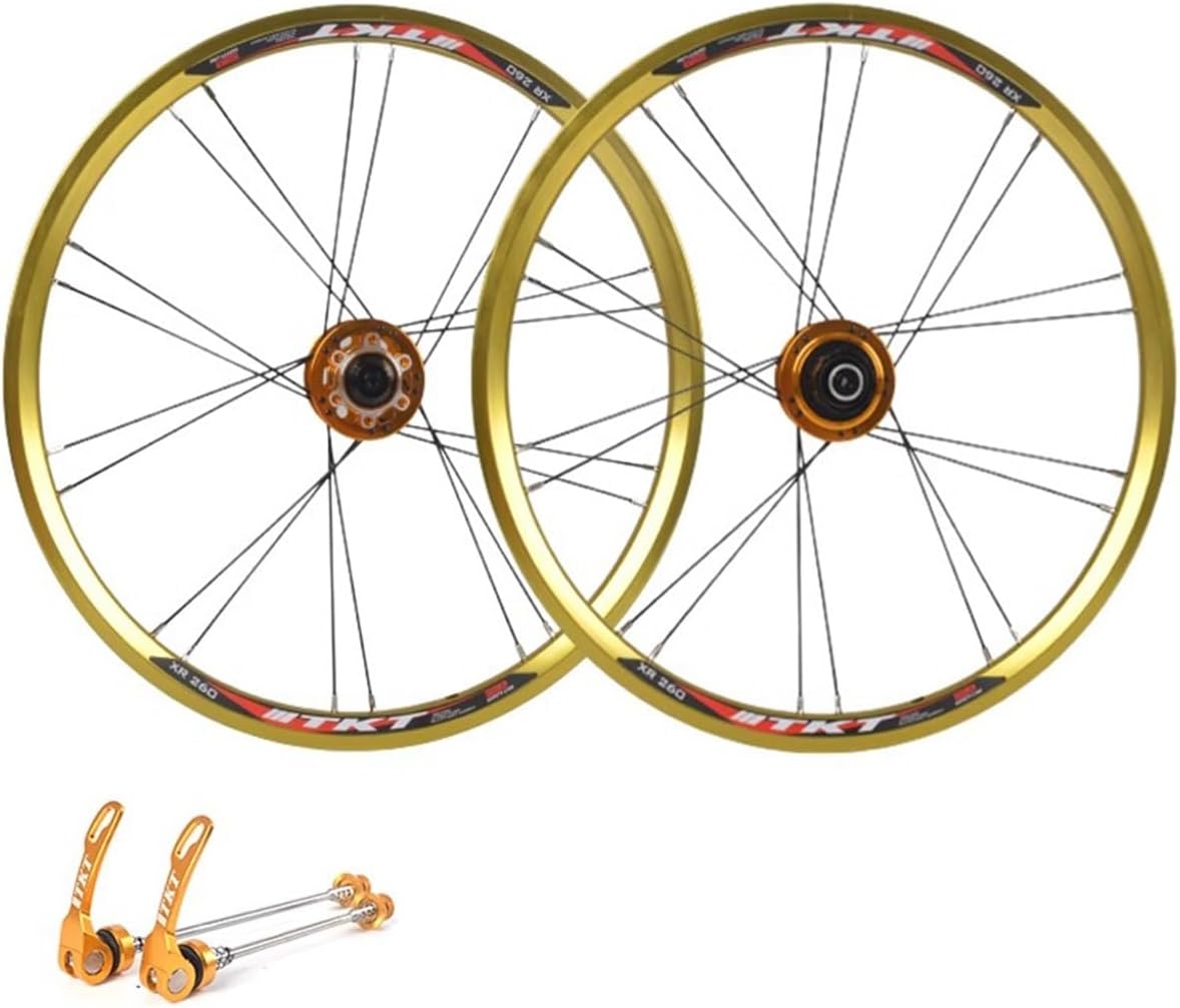 20インチ 451ホイール 前後セット ディスクブレーキ .: 20