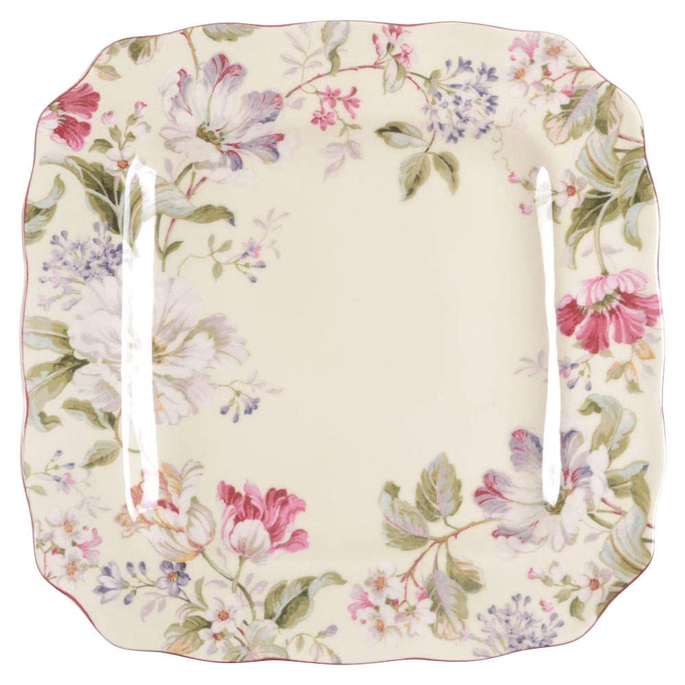 Amazon.com | 222 Fifth Gisela Square Dinner Plate: Dinner Plates