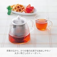 Vista 3 de Hario Olla de té de hoja "pura", 12.2 fl oz