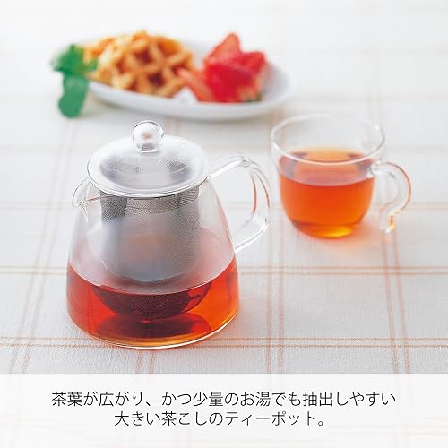 Miniatura 3 de Hario Olla de té de hoja "pura", 12.2 fl oz