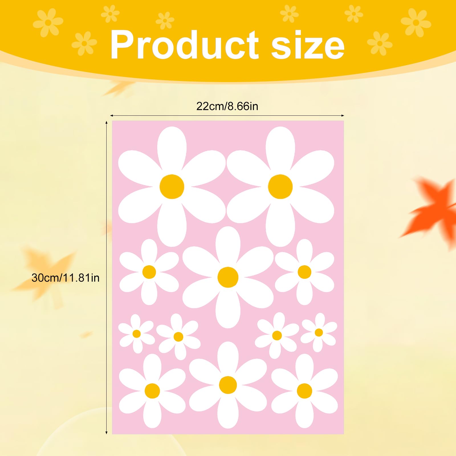 9 PER Finestre Primaverili, Fiori e Farfalle, Decorazioni per Porte3979 EUR 13,19 - FR