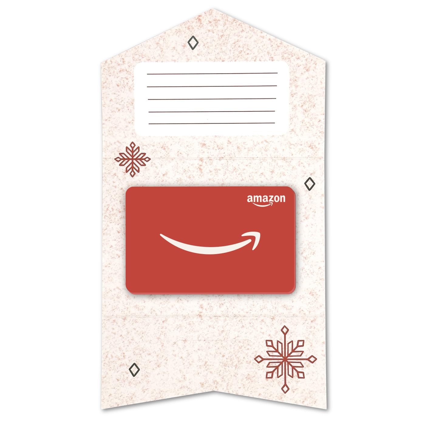Amazon Physical Gift Card | Mini Envelope, Christmas: 0 Nordic Sweater Mini Envelope