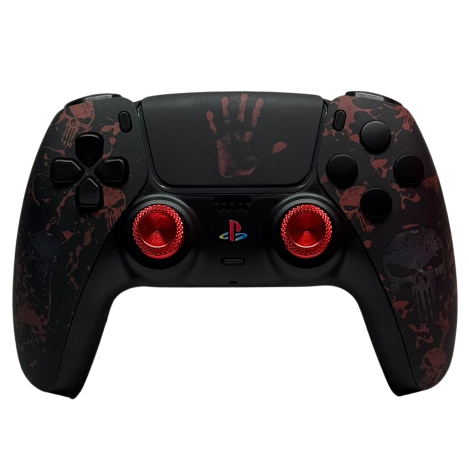 PAJU-TECHNIK Gaming Controller Punisher 2er Paddle, Kompatibel mit PS5 & PC, Hall Effekt Sticks, Analoge Face Click Buttons + Smart Trigger & Bumper, Performance Grip