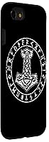 Vista 3 de Funda para iPhone SE (2020) / 7 / 8 Mjolnir Thor Hammer Viking Norse Mitología