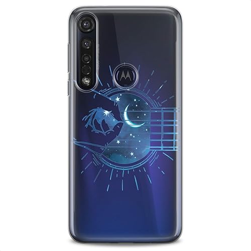 Miniatura 5 de Funda de TPU compatible con Motorola G9 G8 Plus G7 E20 P40 Z4 Edge 20 G22 Stylus Galaxy Guitar Design Flexible Silicone Manly Top Soft Slim Fit