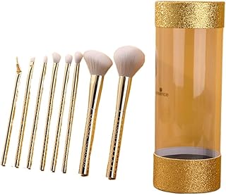 11 piezas de pinceles de maquillaje, plata, s...