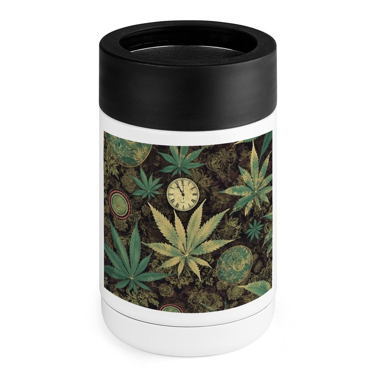 Refroidisseur de boissons original imprimé marijuana, cadeau idéal pour collocations