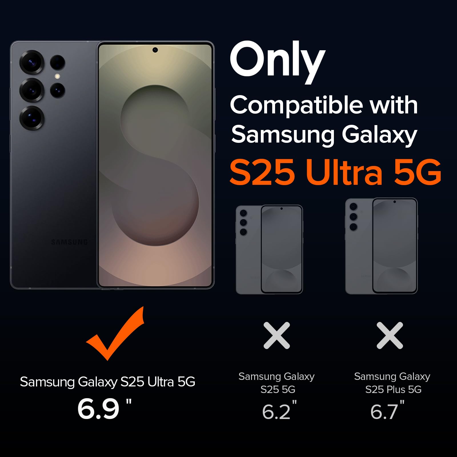 iVoler Chiaro Cover Magnetica per Samsung Galaxy S25 Ultra 5G, Compatibile con MagSafe, [Anti Ingiallimento] [Antiurto di Grado Militare] Custodia Trasparente Sottile Antigraffio Rigida PC Case