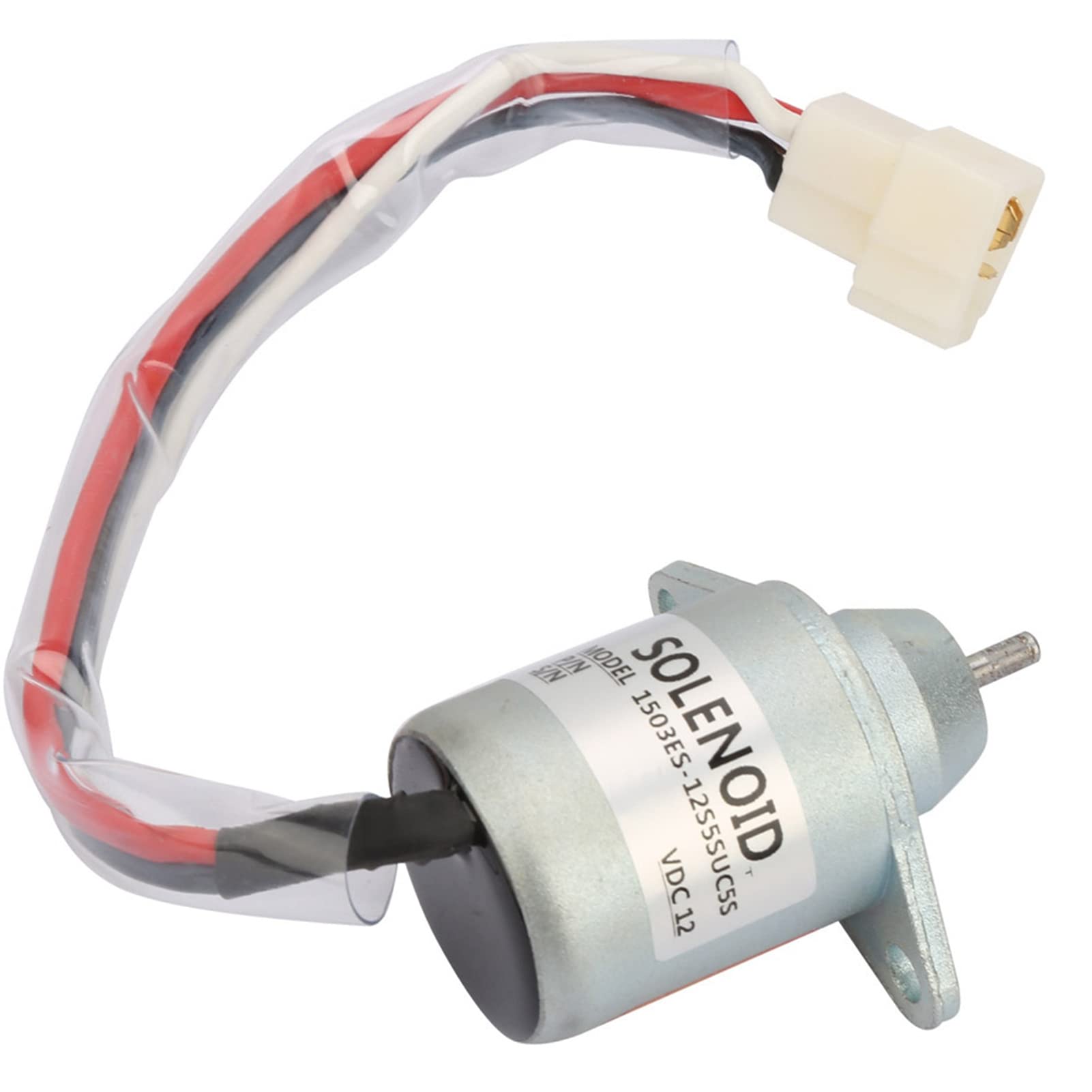 Arresto Motore 12V, Solenoide Woodward 1503Es 12S5Suc5S 1503Es-12S5Suc5S Kit di Sostituzione Elettrovalvola di Arresto Off 1503Es-12S5Suc5S