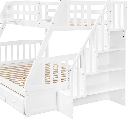 Miniatura 185 de Versatility - Litera individual sobre individual con escritorio y armario integrados, cama alta de madera maciza y plataforma independiente con