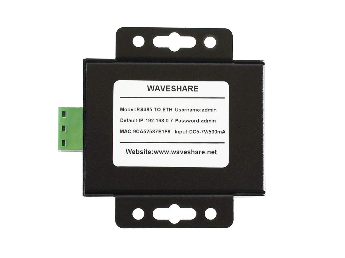 IBest RS485 to Ethernet Converter Module, Ethernet Interface 10/100M Auto-MDI/MDIX, Configurable RS485 Baudrate 600bps~230.4Kbps, Webpage Configuration