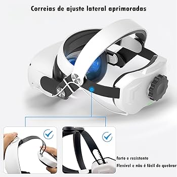 Elite Strap para Oculus Quest 2 com bateria de 5200mAh, 4