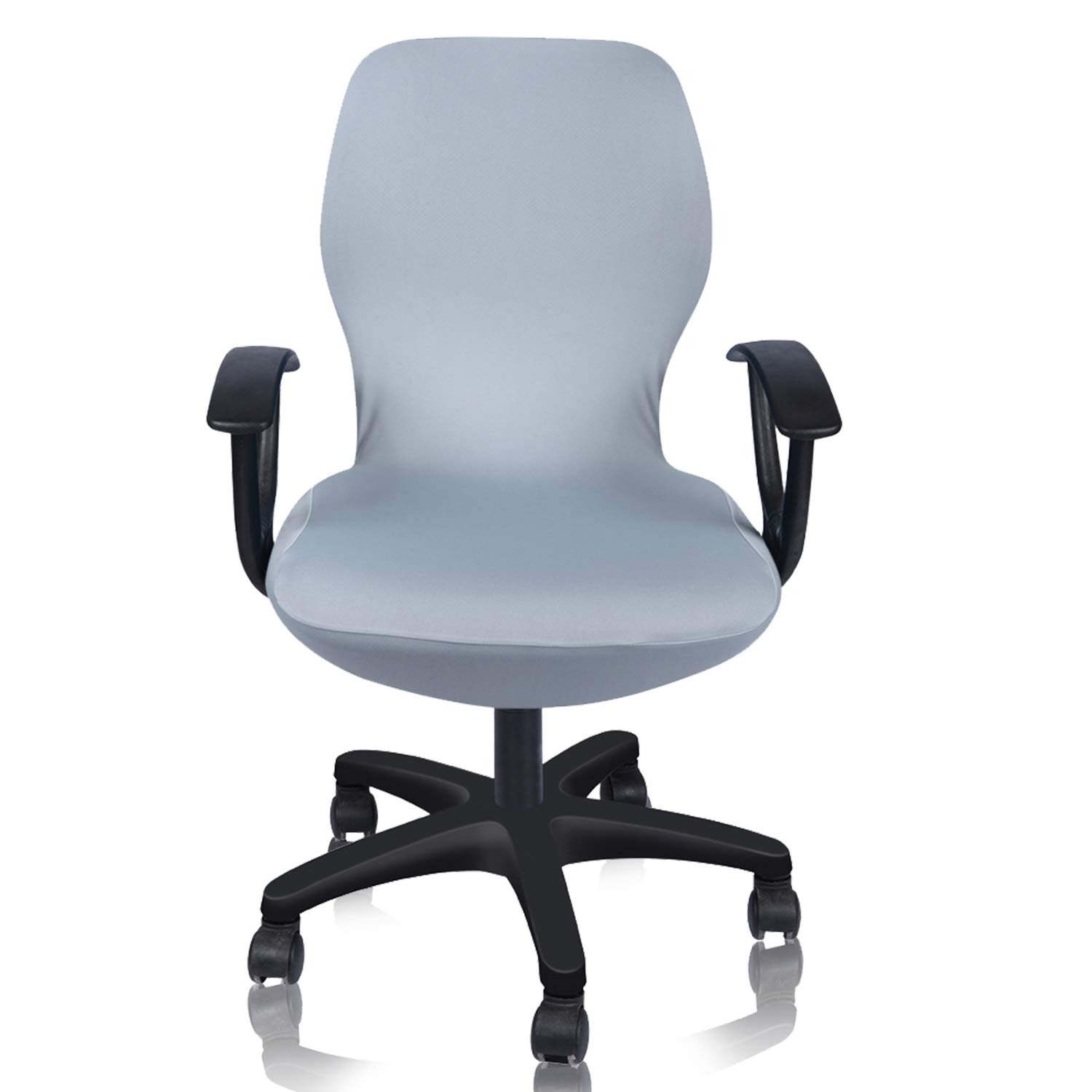 Deisy Dee Computer Office Chair Covers Pure Color Universal Chair