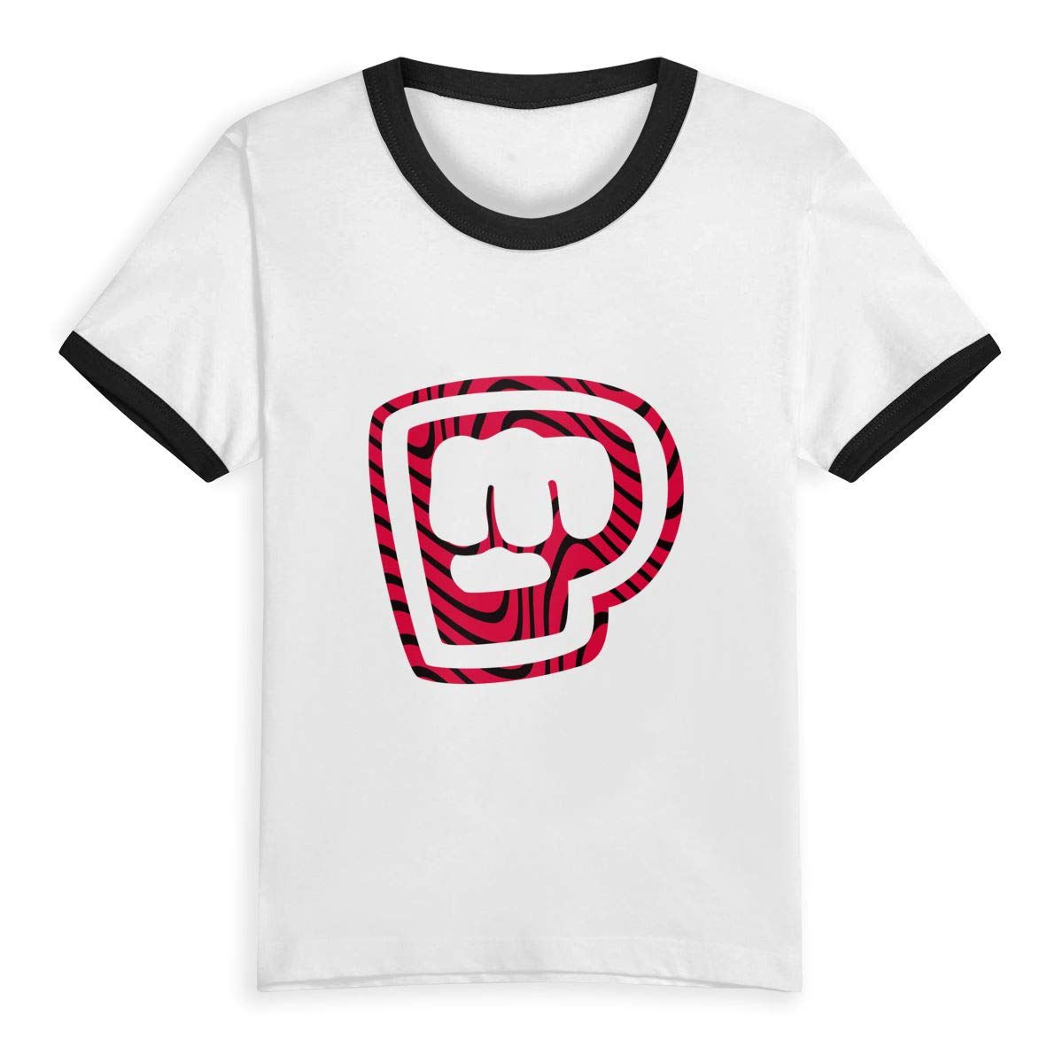 Baby Boys' Girls' Pewdiepie Merch Logo Basic Tee T Shirt Short Sleeve Crew Neck Tshirt for Kids Girls Boys Shirts