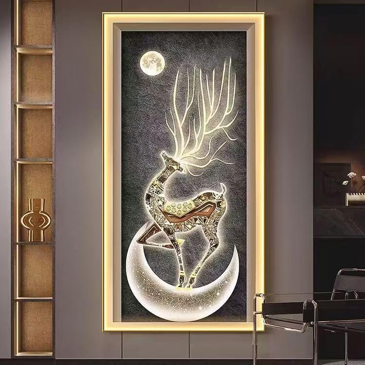 Décoration d'intérieur LED résout le manque de luminosité murale
