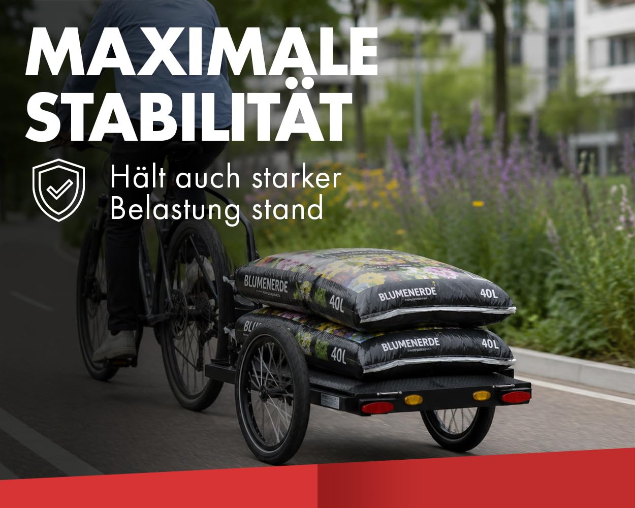 2EXTREME Attache Remorque Vélo Tige de Selle 25,4 31,8 mm Acier Galvanisé Universel