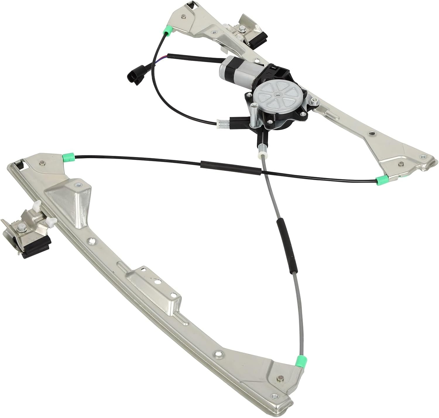 Passenger Side Power Window Regulator Front Right without Motor Fits for 2005-2008 for Pontiac for Grand Prix 5.3L, 2004-2008 for Pontiac for Grand Prix 3.8L, Replace741-437
