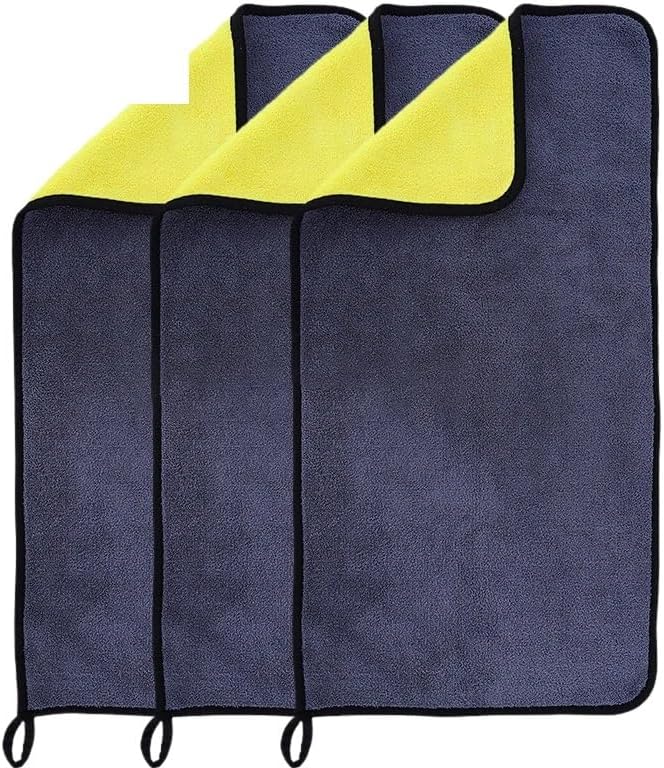 1/3/5Pcs Microfiber Cleaning Towel Car Cleaning Cloths Professional Detailing Car Drying Microfiber Towel Wash Towel Accessories 30x60cm 1 piece