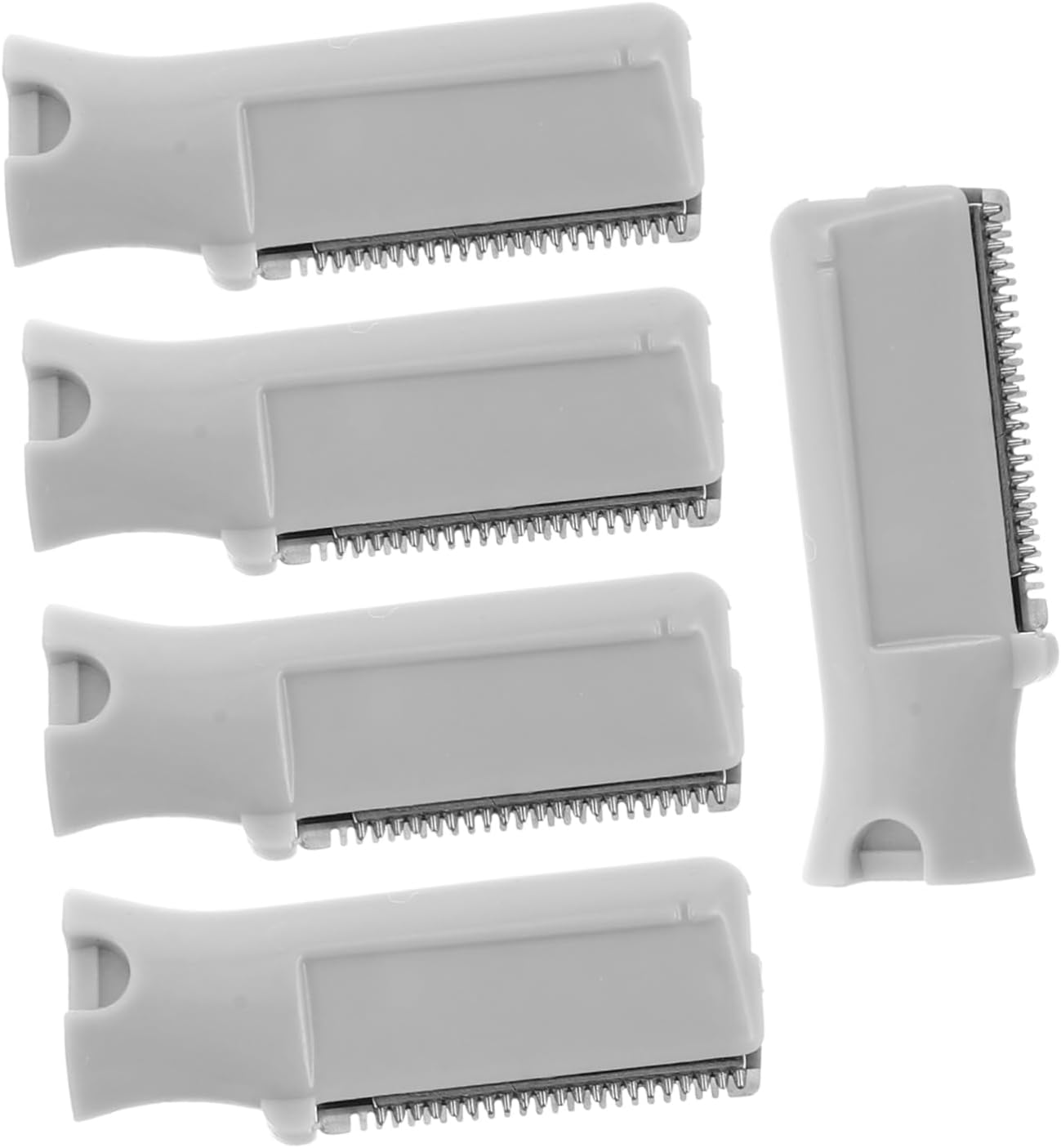 TOGEVAL 5pcs Wenkbrauw Scheerapparaten Refill Blades Wenkbrauw Trimmer En Dermaplaning Tool Vervanging Blades Facial Ontharing Voor Huid