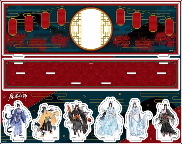 大河幻想ラジオドラマ 魔道祖師 アクリルスタンド アクリルジオラマ セット