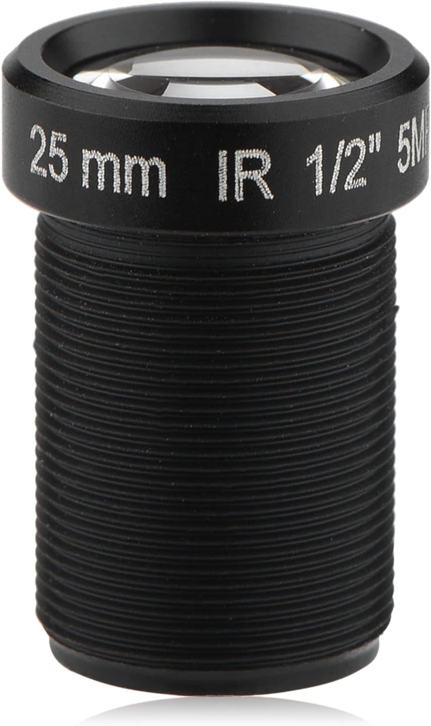 ASHATA 25mm 5MP IR CCTV Security Camera Lens