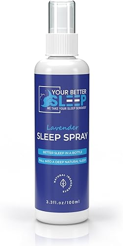 Miniatura 6 de Spray de lavanda para dormir, ingredientes naturales con manzanilla, duerme mejor, 3.3 onzas líquidas